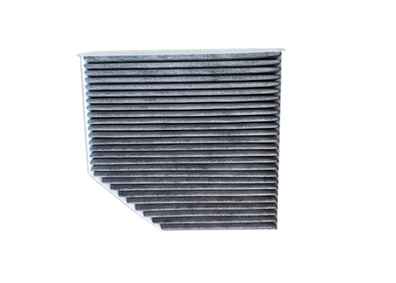 Penggantian Filter Udara Mobil Karbon 4H0819439 256mm Untuk AUDI A6 4G2 4GC C7