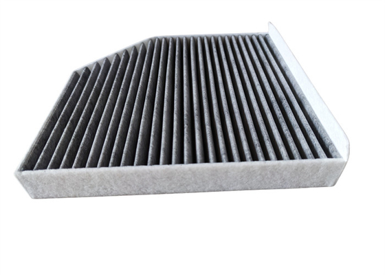 Penggantian Filter Udara Mobil Karbon 4H0819439 256mm Untuk AUDI A6 4G2 4GC C7