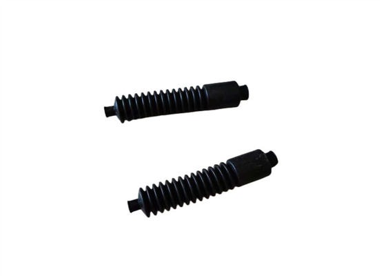 Karet Bellow Hitam Boot 6mm Karet Bellow Berbelit-belit Dan Sepatu Bot Silikon